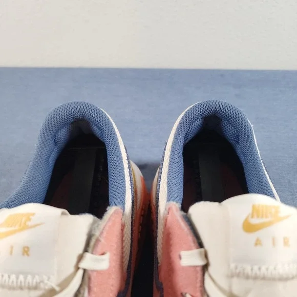 Nike Air Max Excee Mens Size 9.5 White Pink Yellow Running Shoes Sneakers - Picture 8 of 10